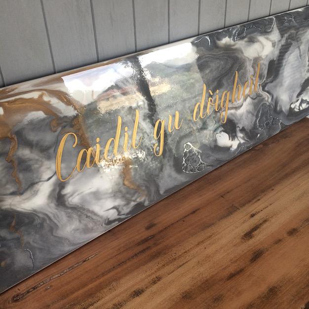 Custom Resin Wall Art