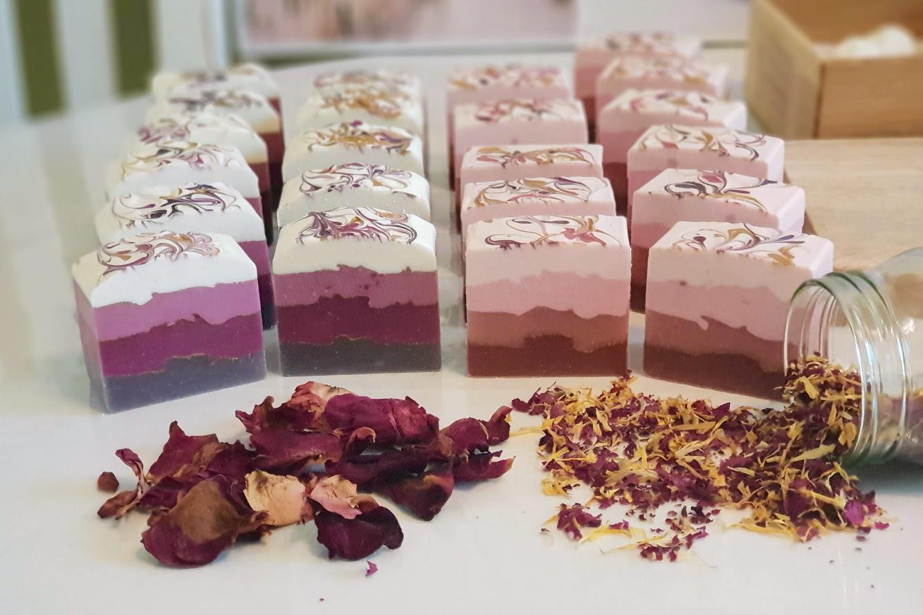Cherry & Roses soap