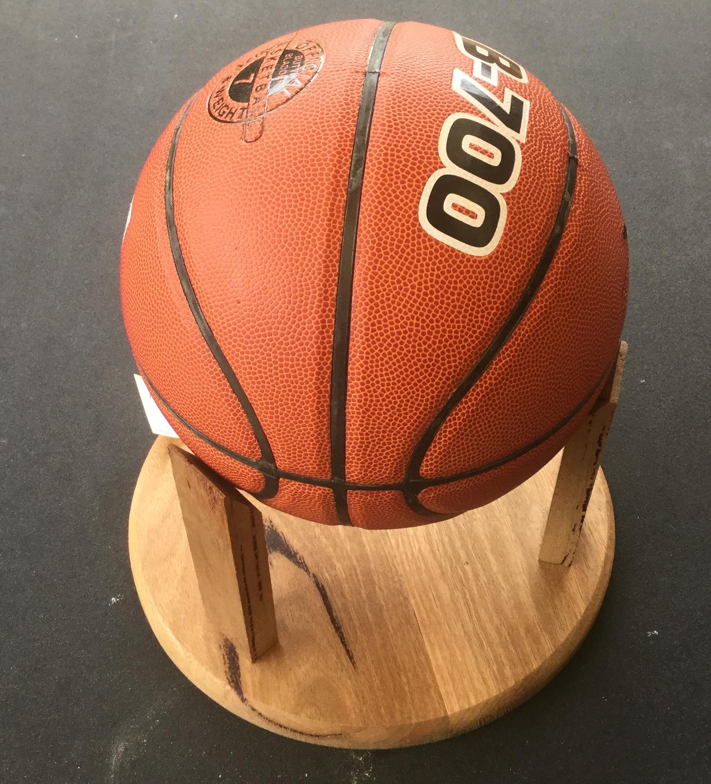 Display stands for basketballs