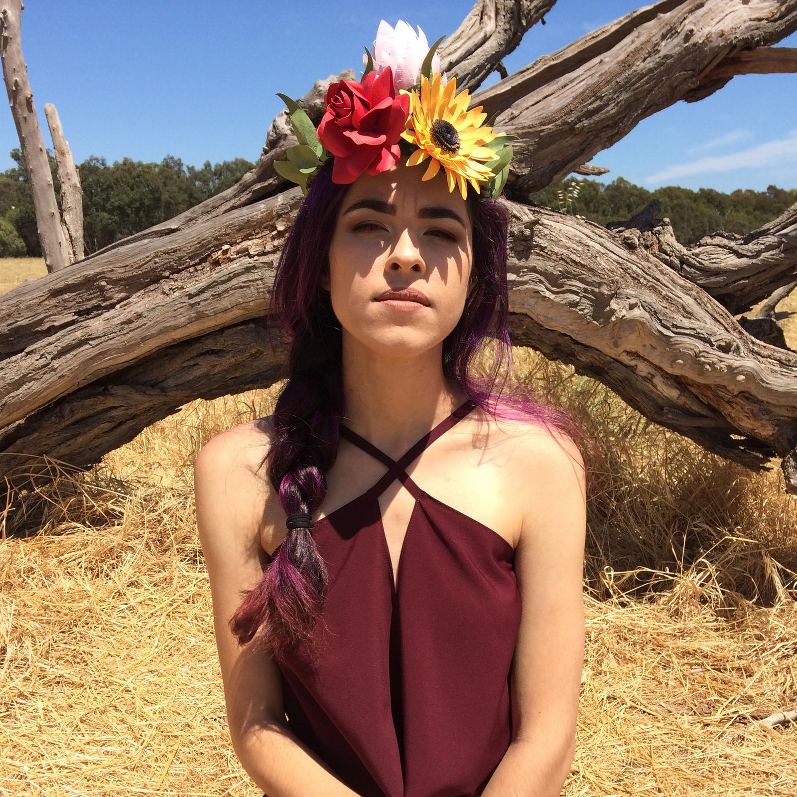 Phantom Rose Artistry, My Girl Paper Flower Crown