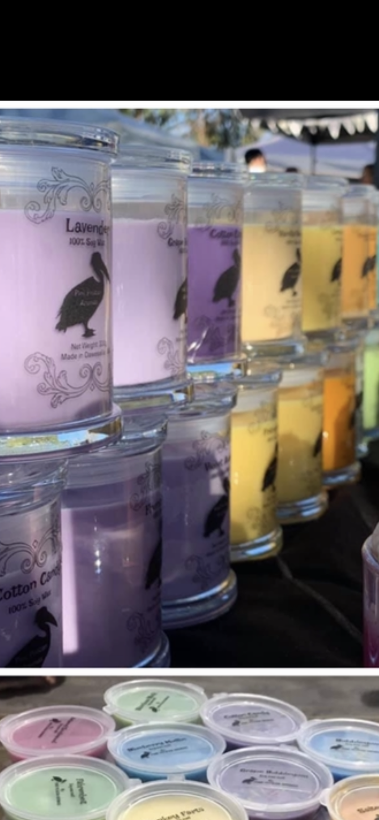 100% Soy Wax Candles