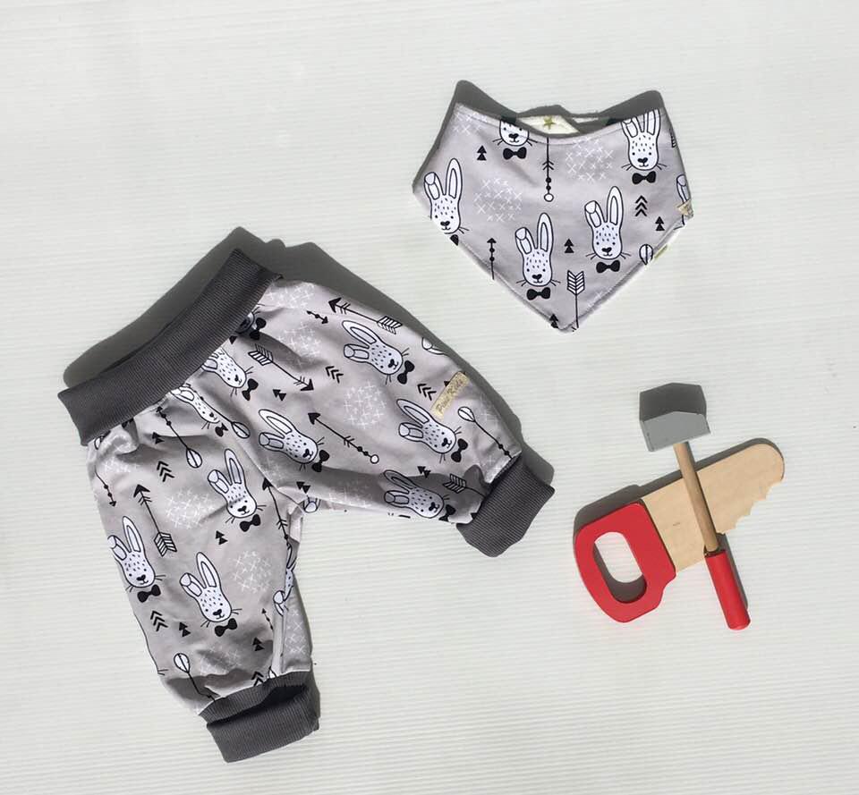 Boys Bunny Drop Crotch Pants