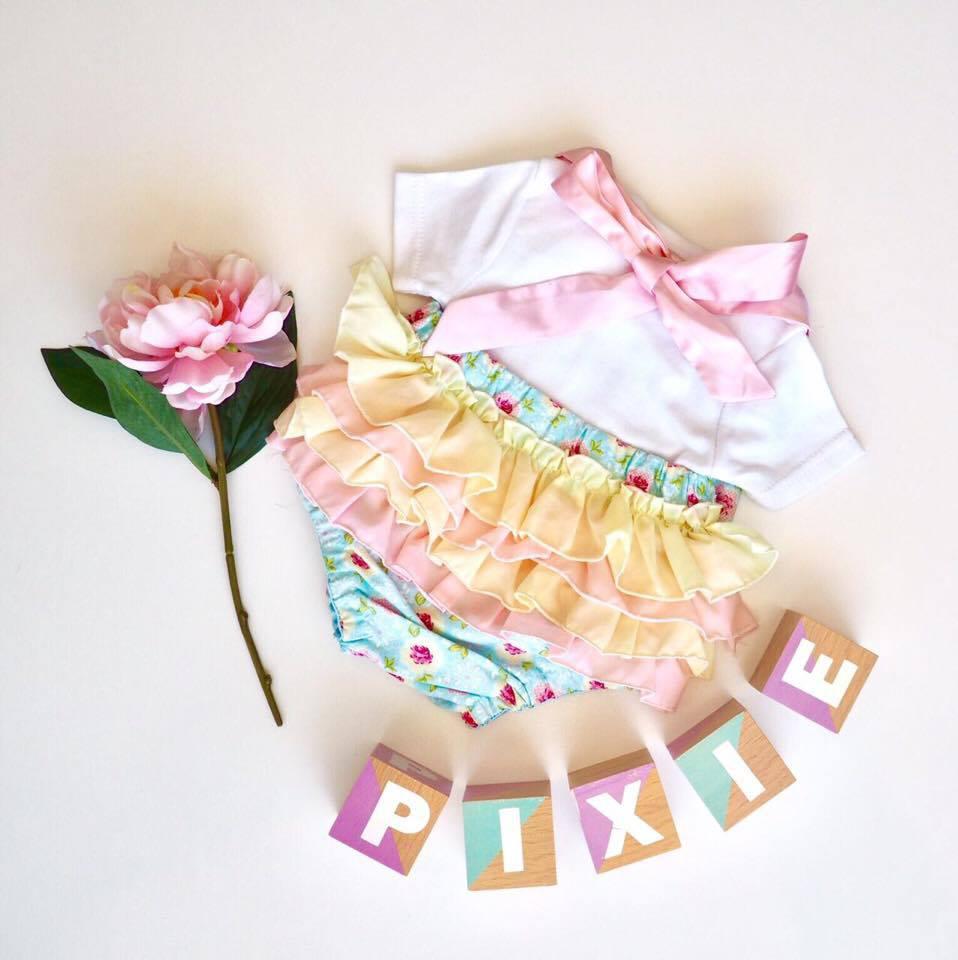 Lilly Ruffles Rompers