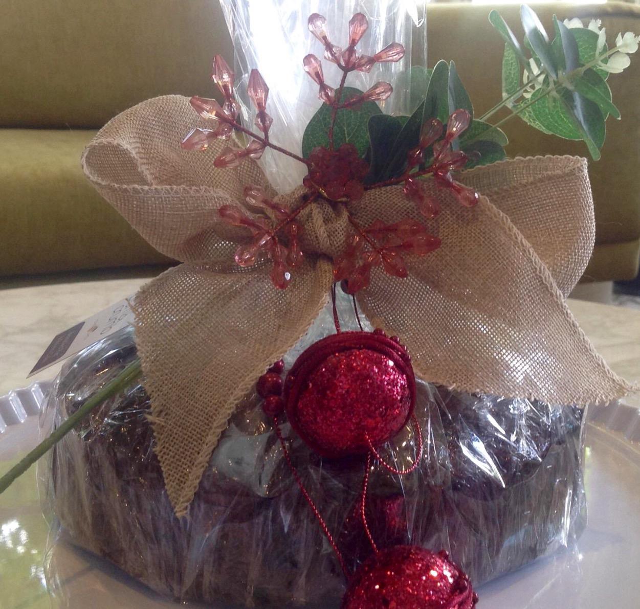 Brandied Fig & Raisin Cake