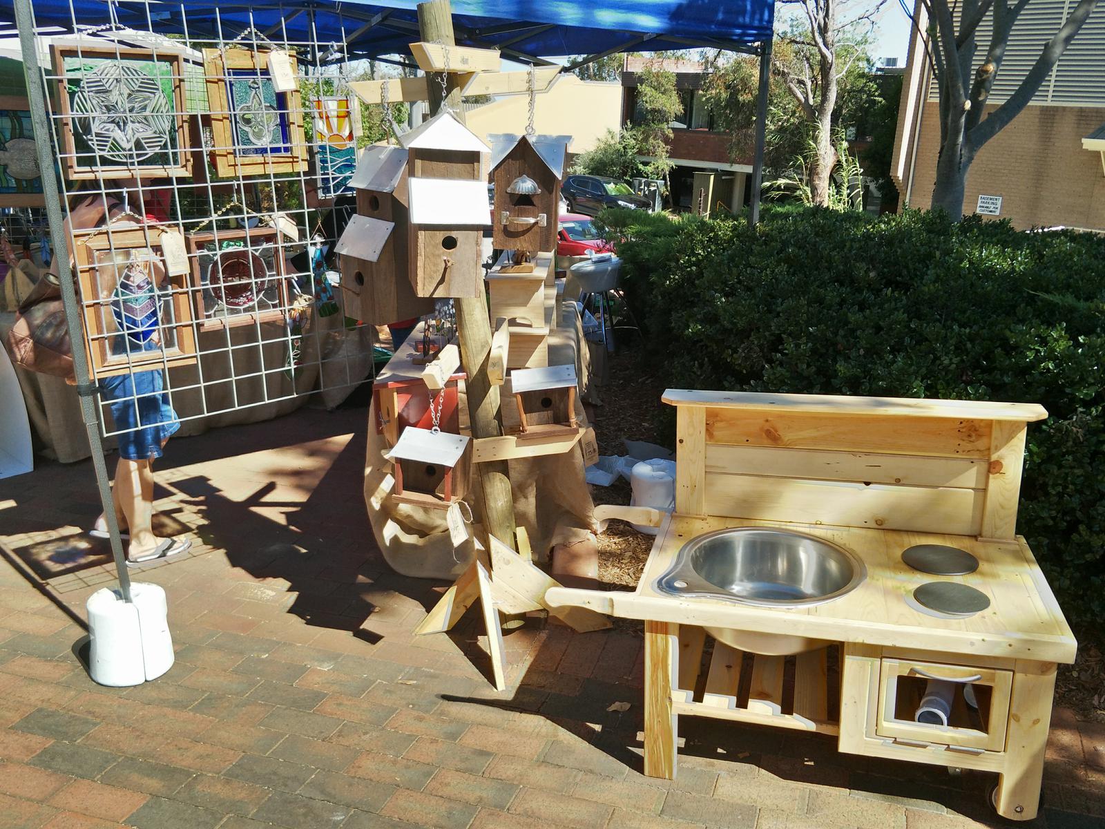 Birdhouses/Mud Kitchen
