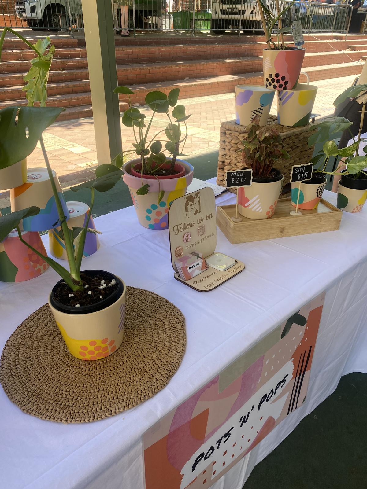 Pots n pops first market