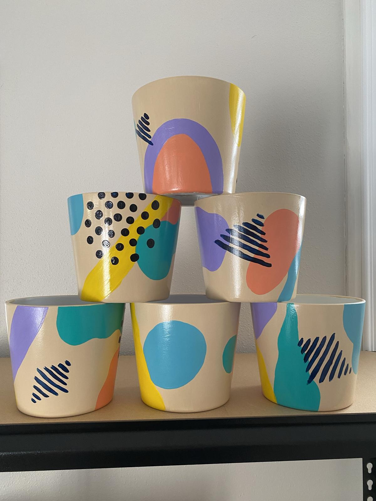 Colourful Pots