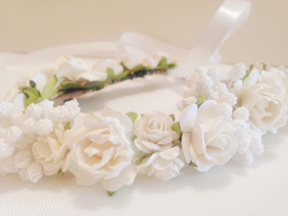 Flower girl/Bridal Flower crown