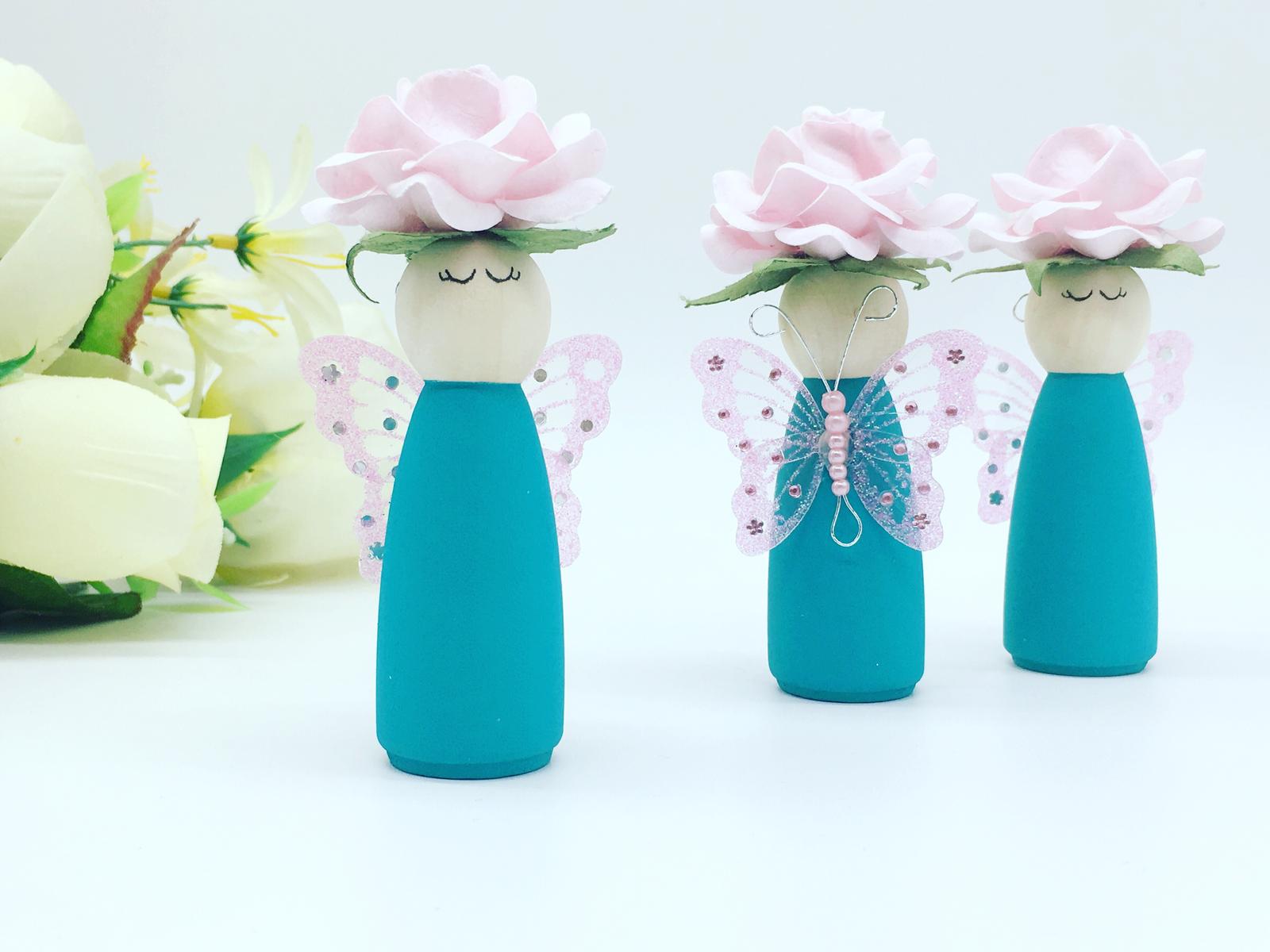 Pastel Peg Dolls