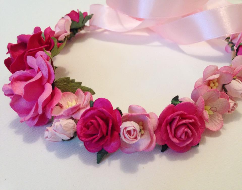Flower girl/Bridal Flower crown