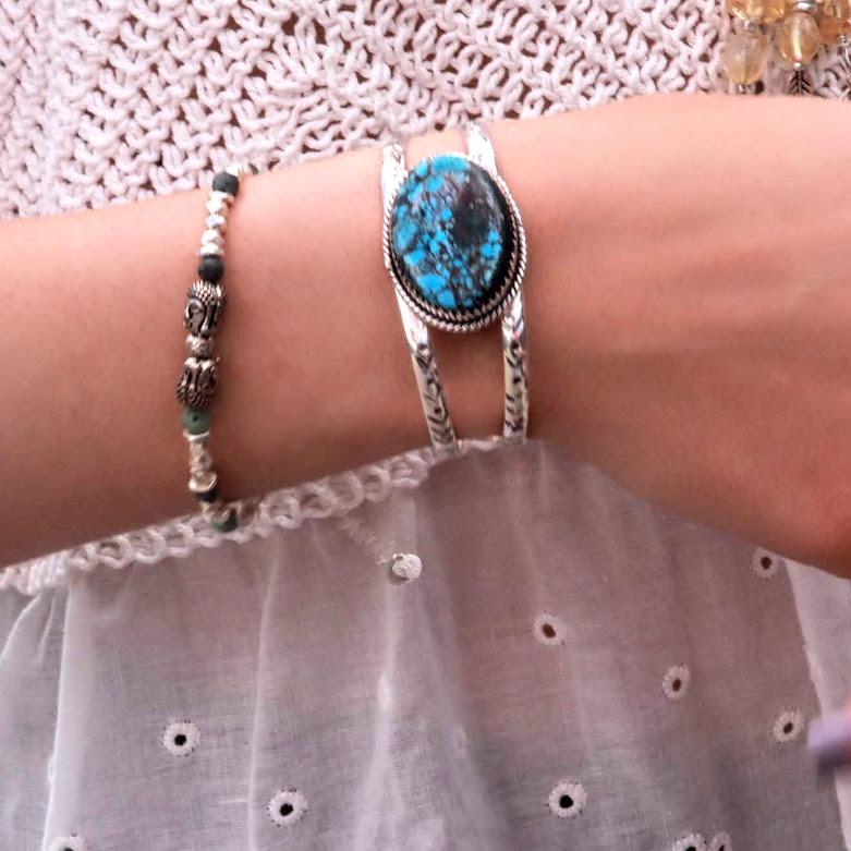 A Navajo Double Cuff Bracelet