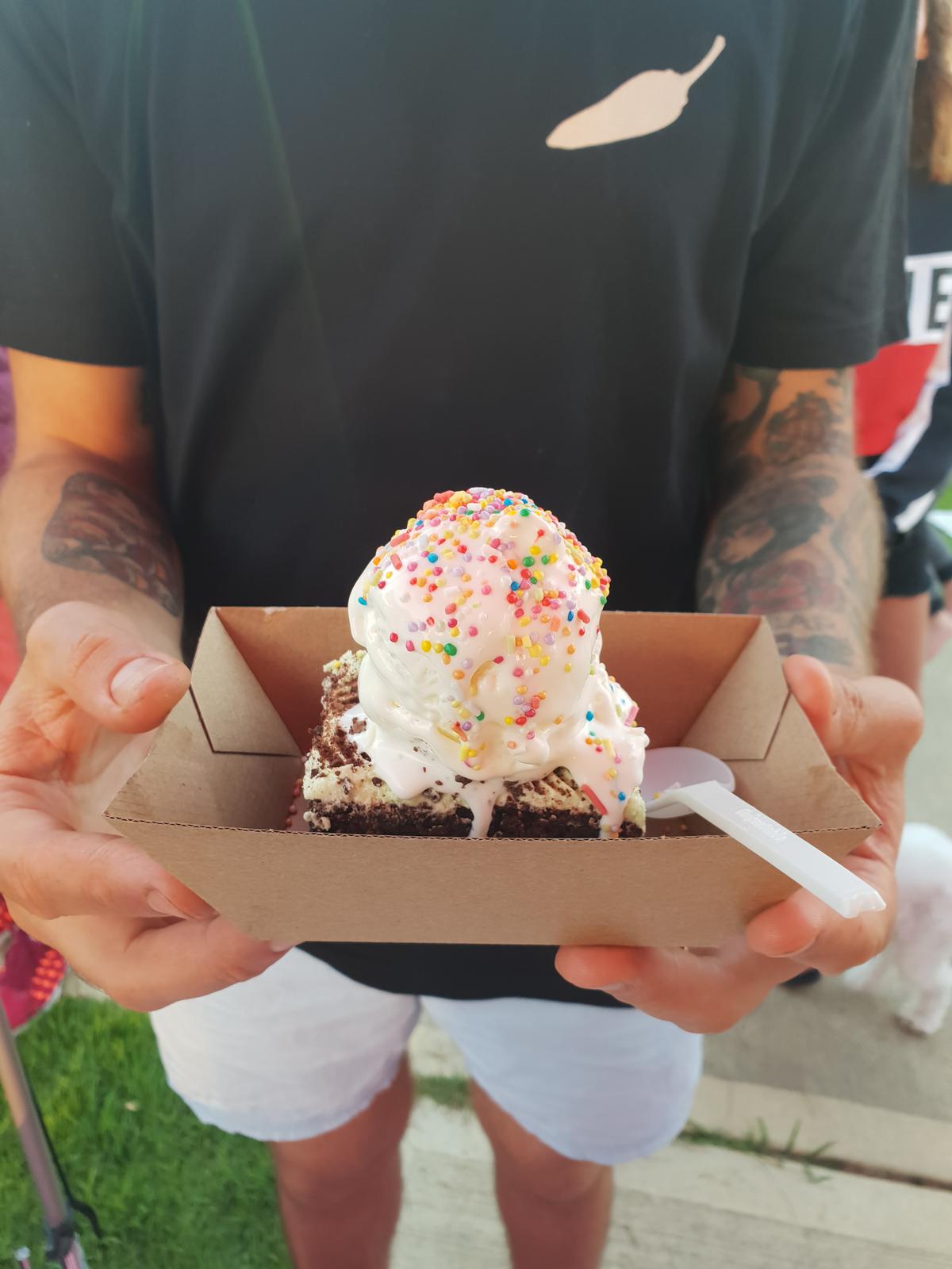 Brownies and Icecream