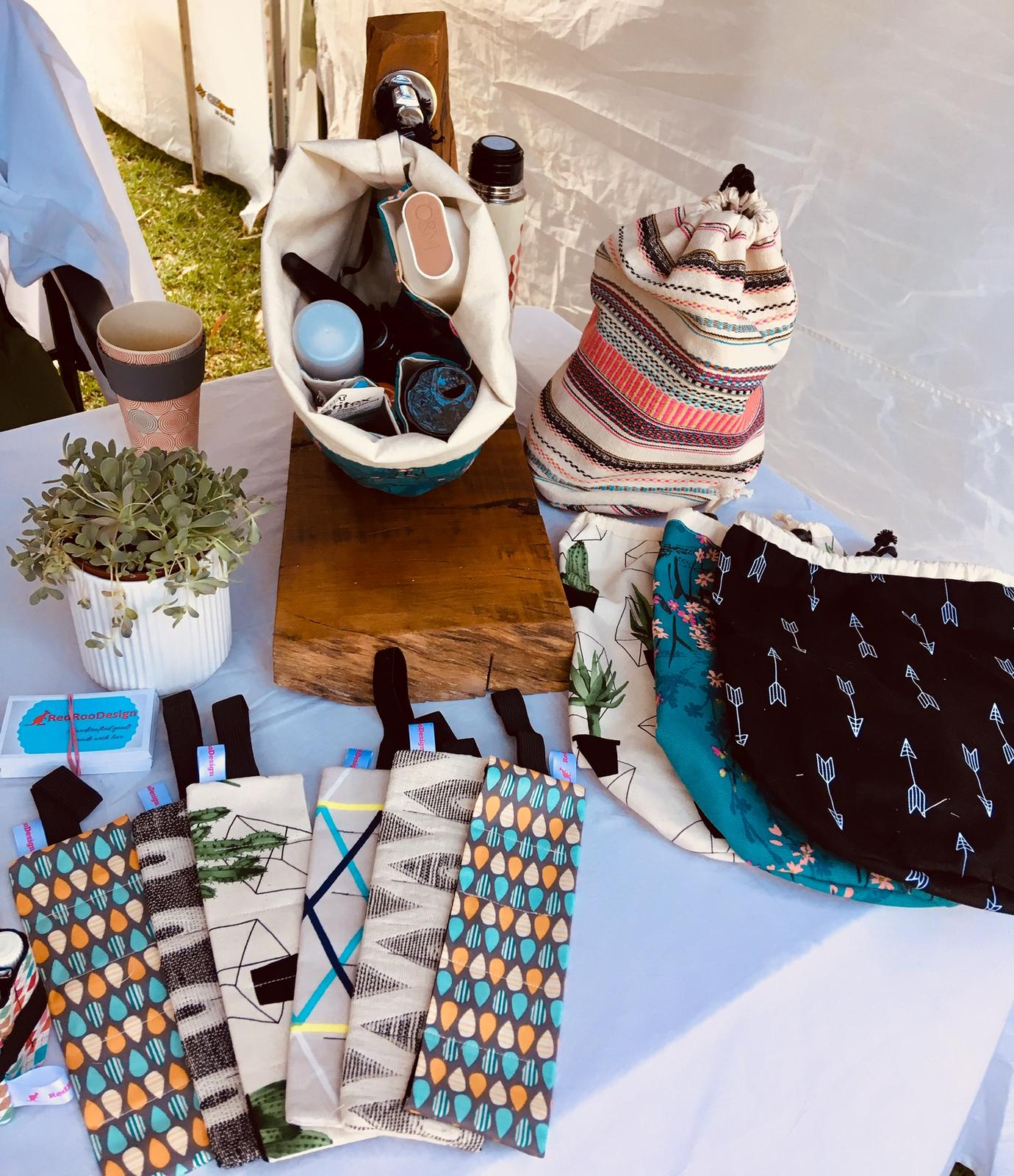 Handcrafted toiletry bags