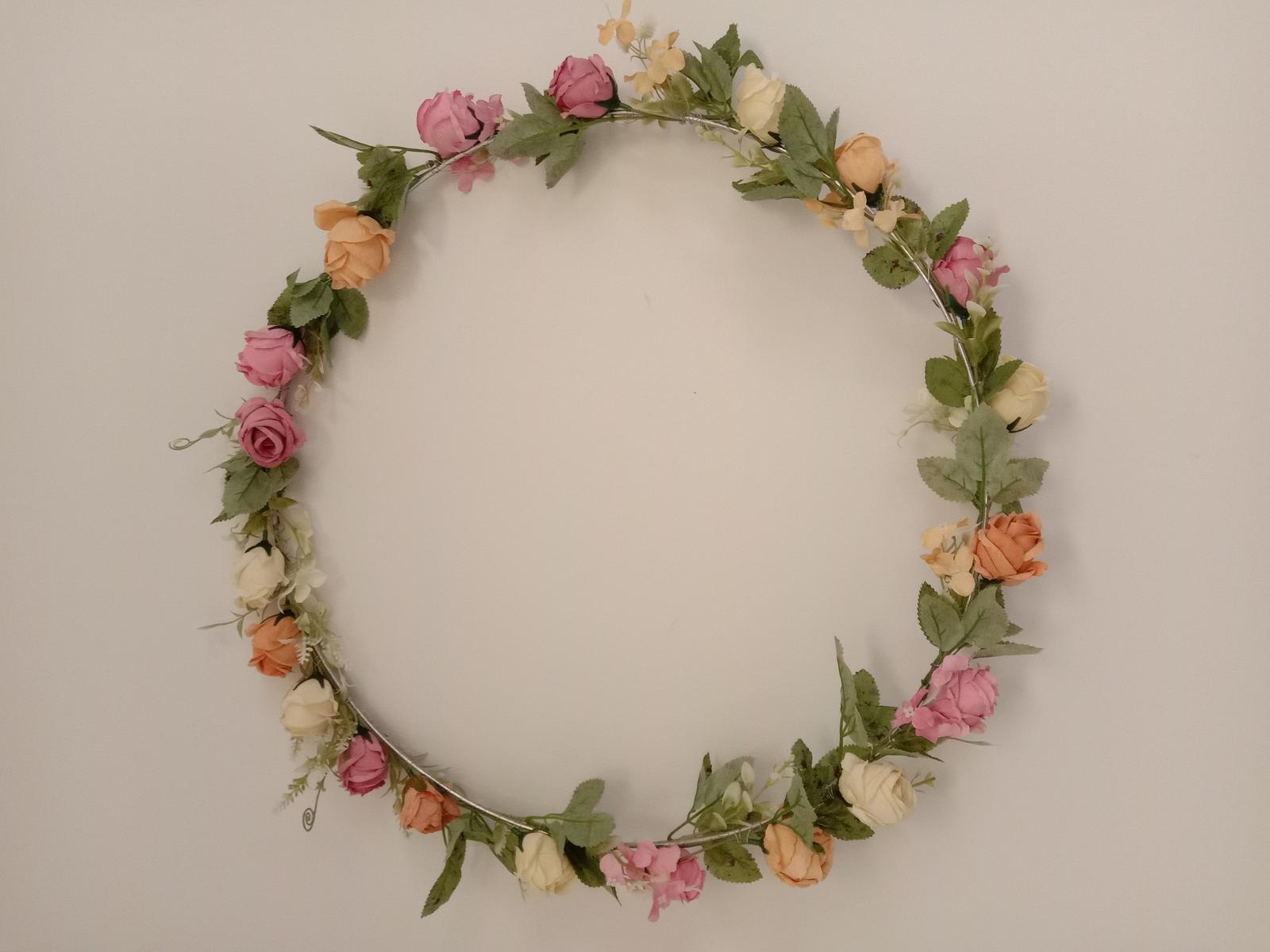 Child's summer bridesmaid hoop