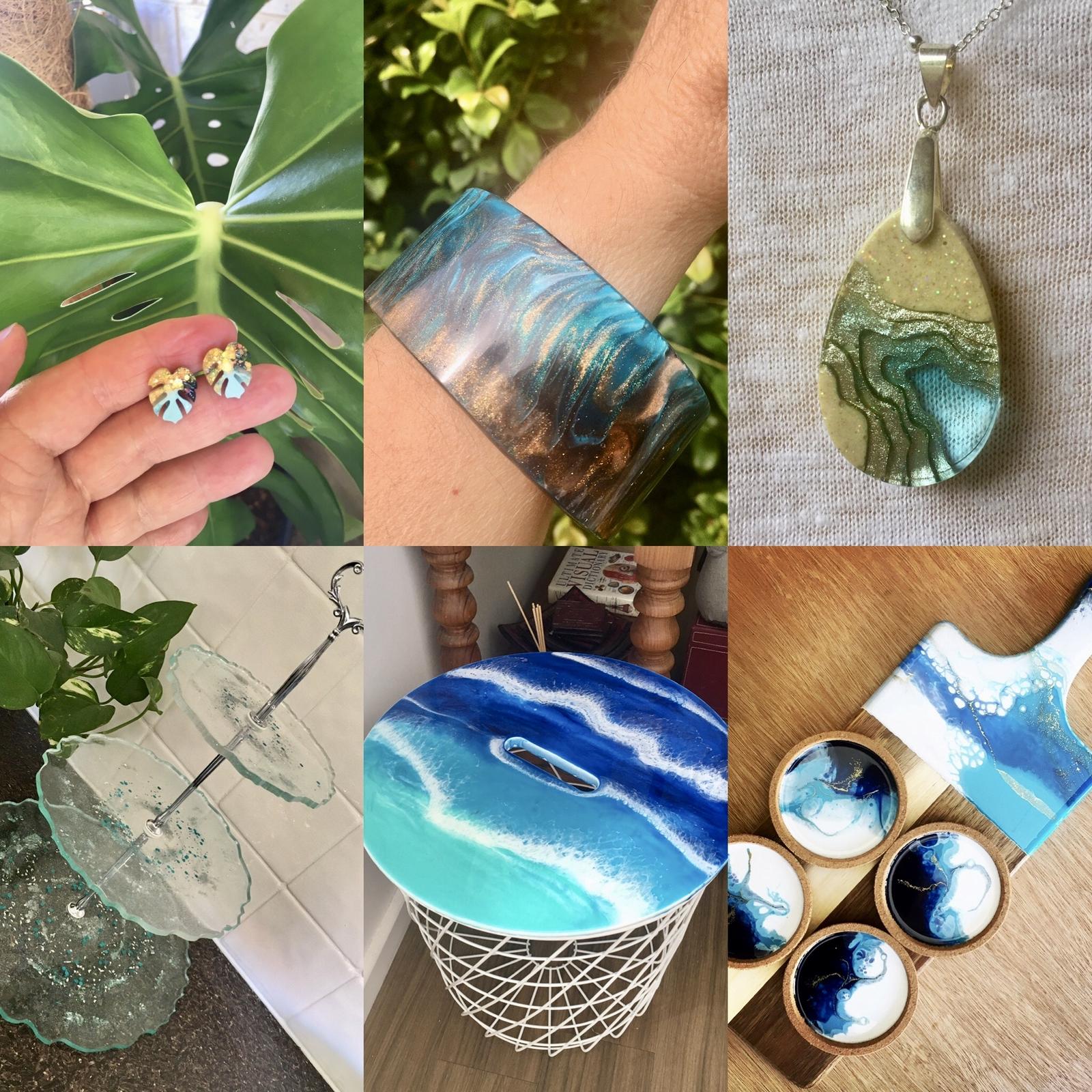 Resinating Blue - Resin homewares & jewellery