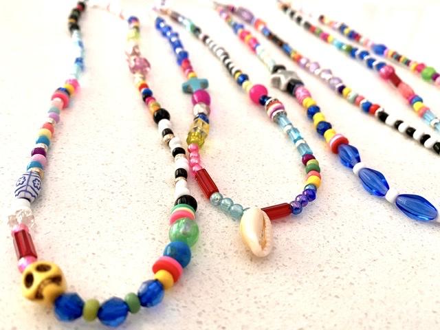 Ria and Rufus necklaces