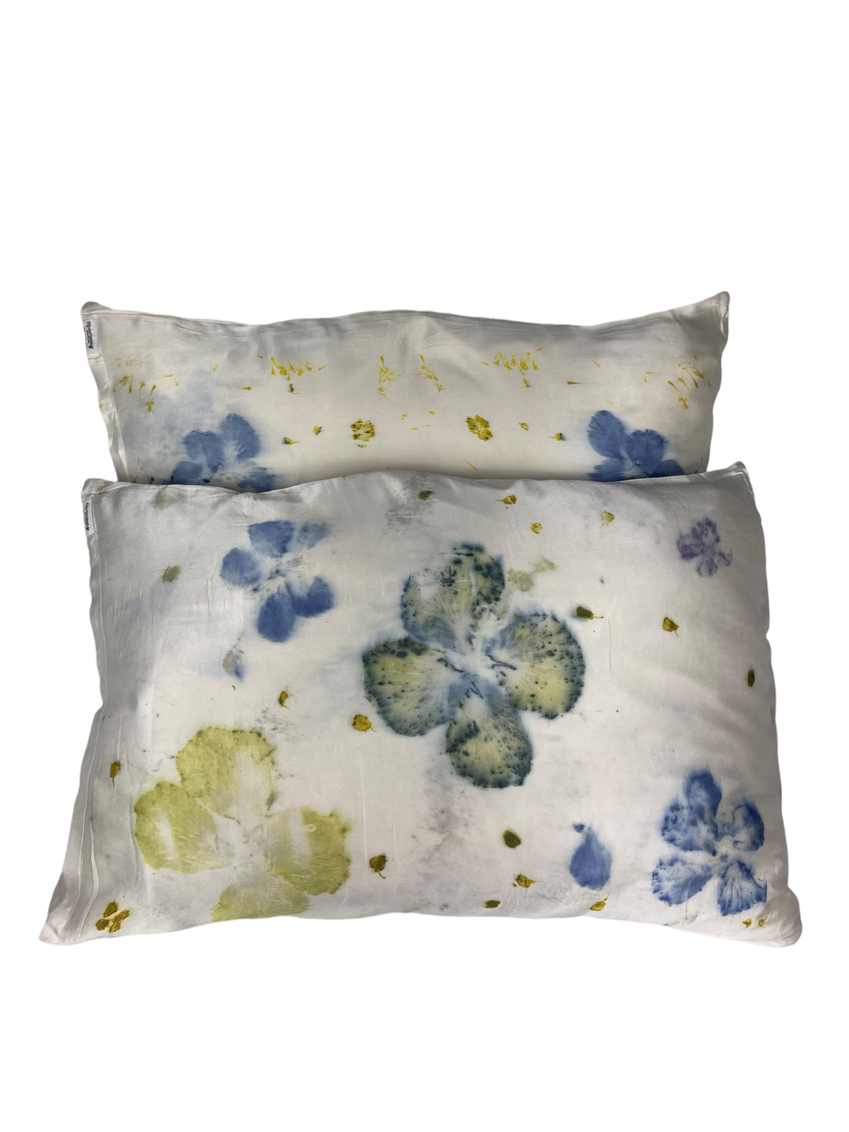 Homegrown florals, peace silk pillow case