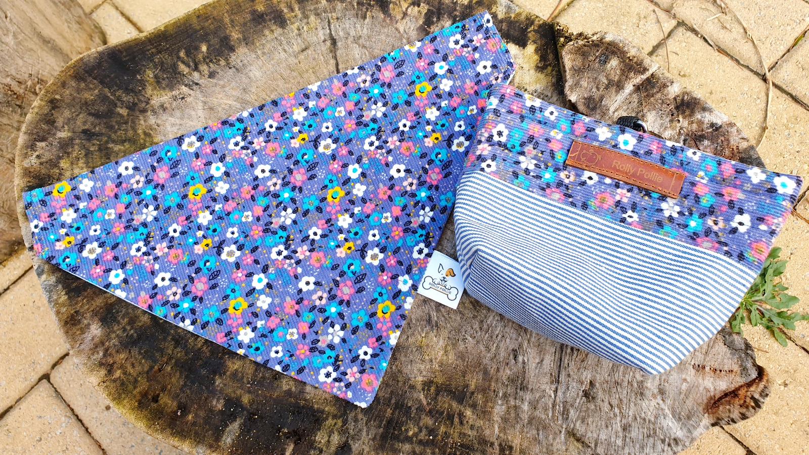 set treat bag and bandana