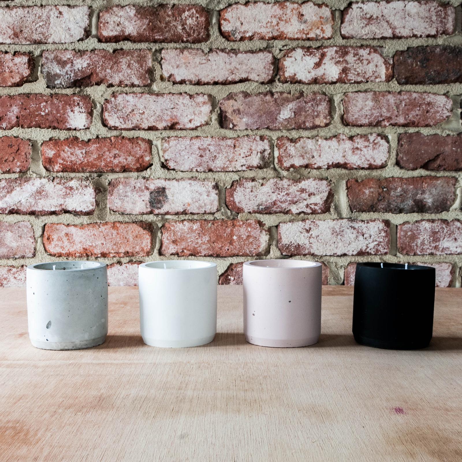 Concrete Soy Candles