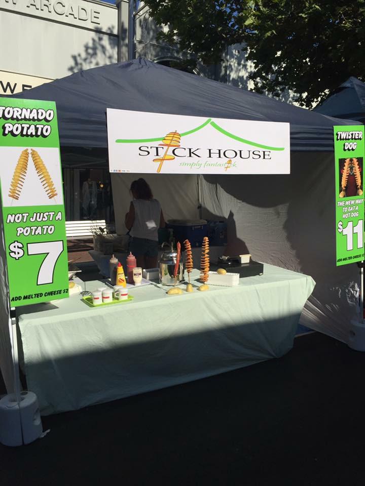 Stick house