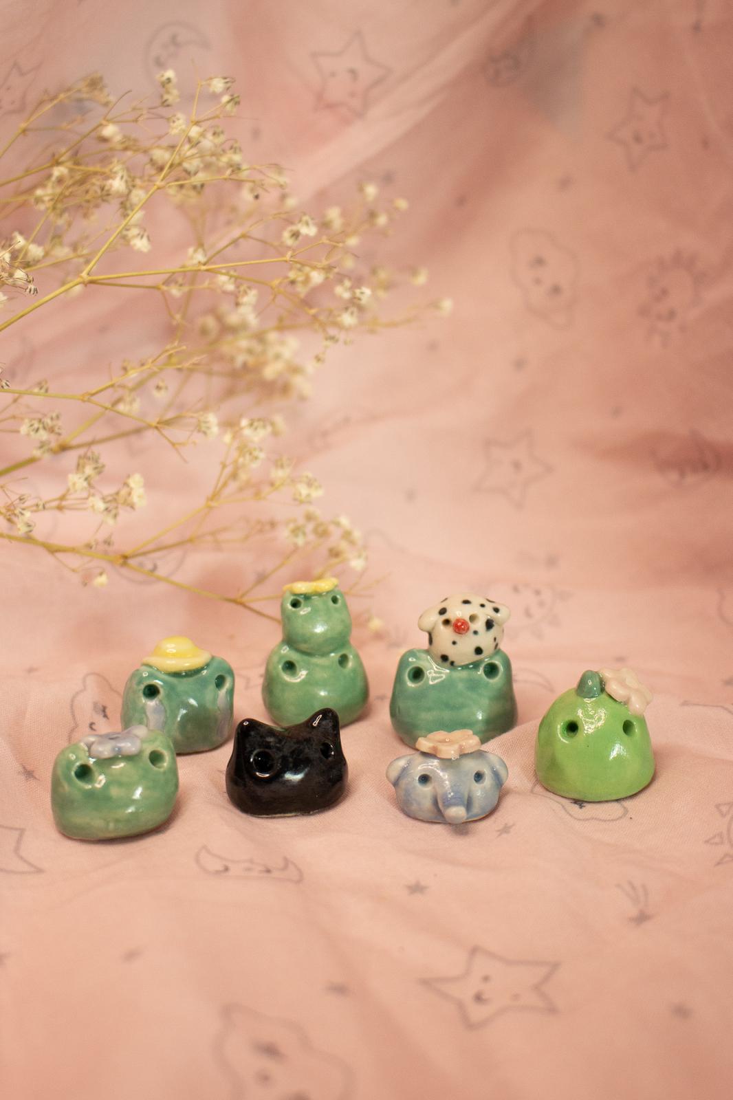 Froggy 'n' Friends Incense Holders