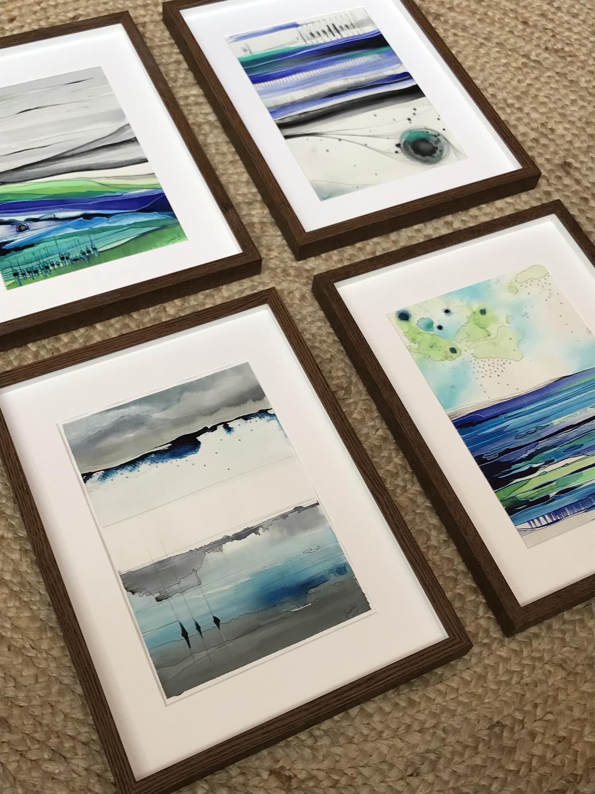 Original framed paintings