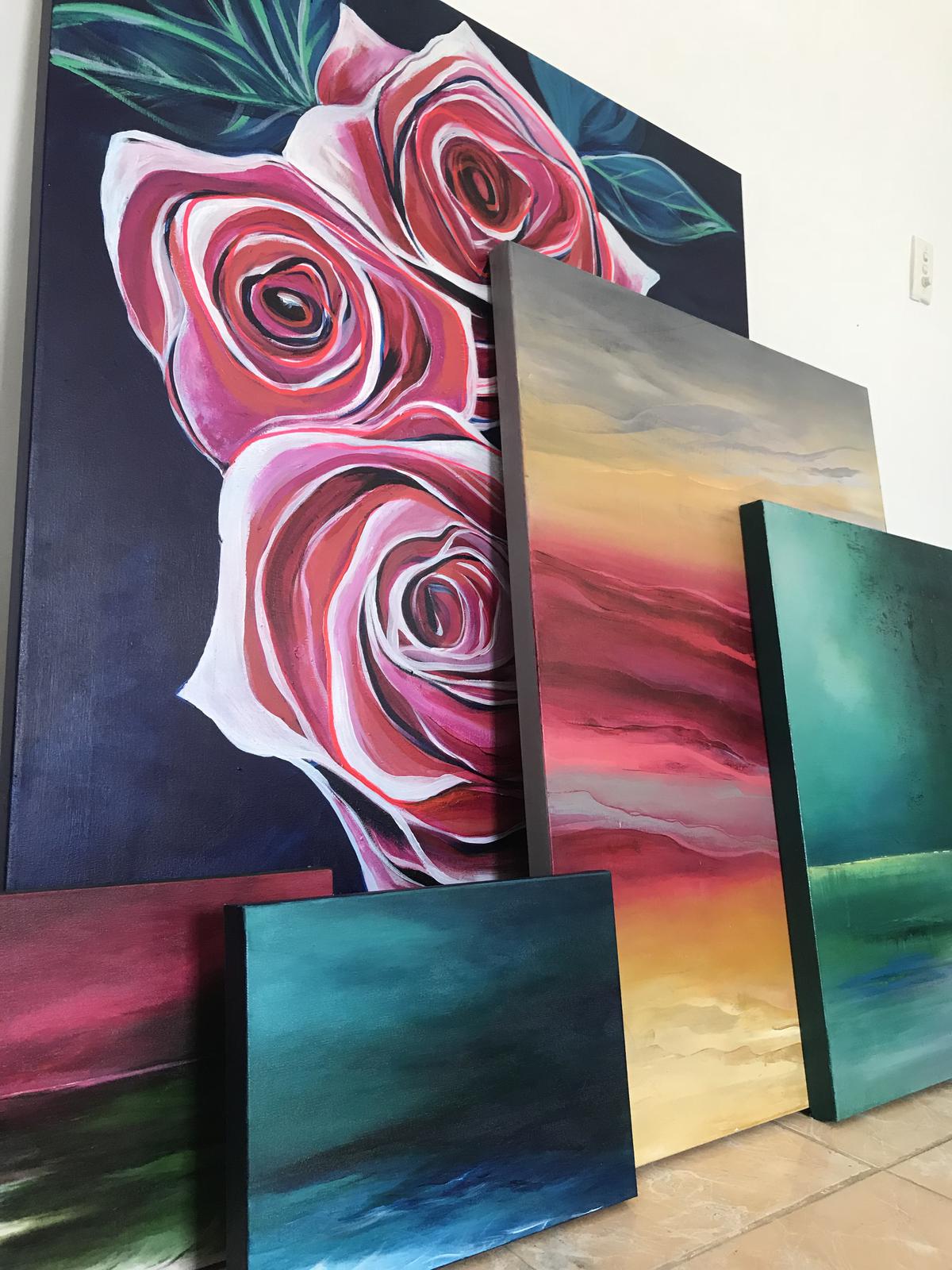 Canvas paintings