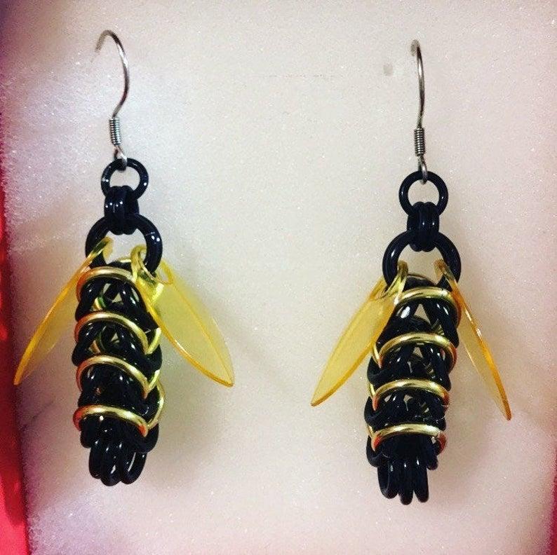 Bee Earrings