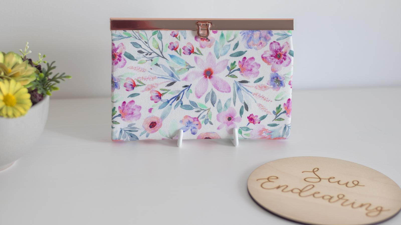 Floral wallet
