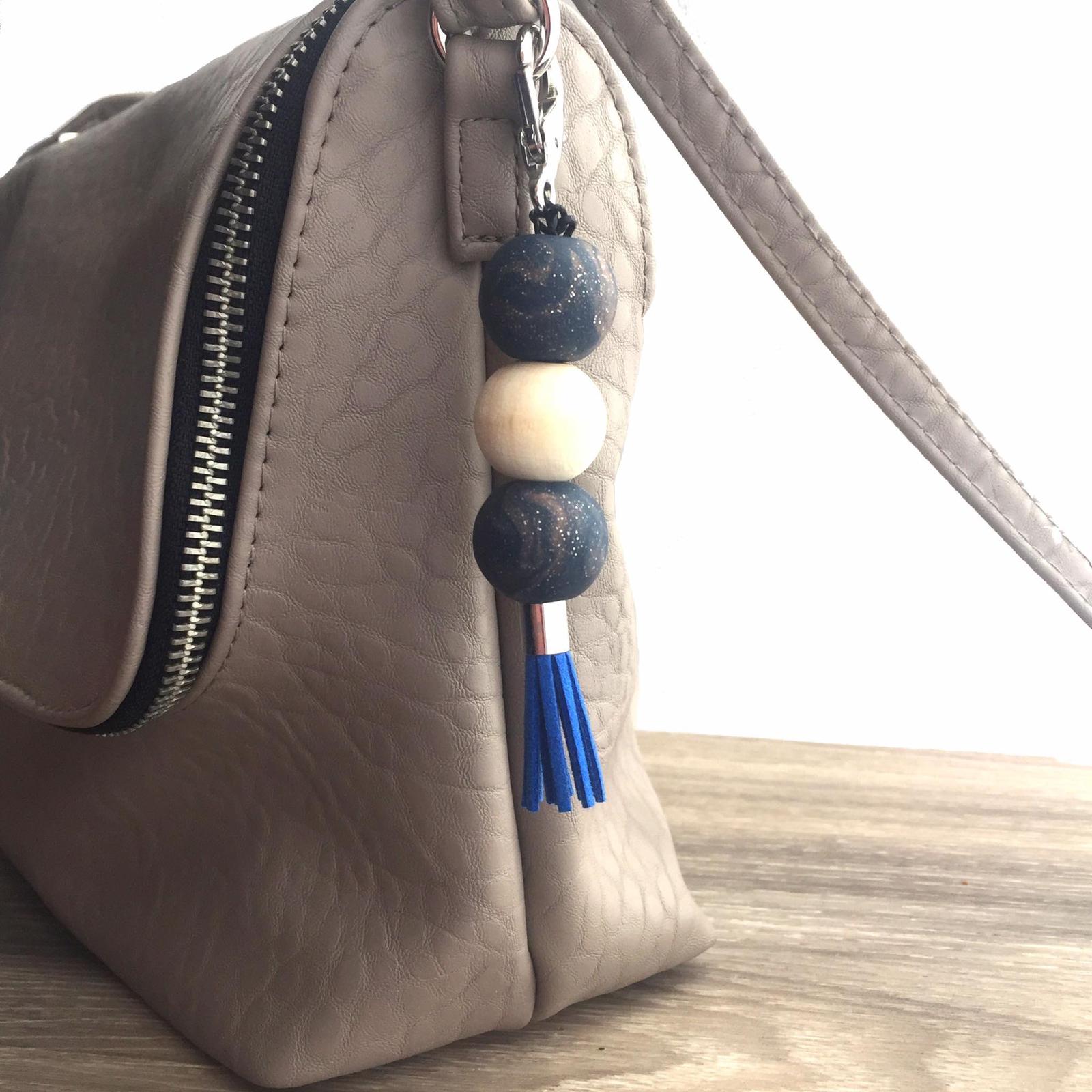 Handmade Polymer Clay Bag Accessory