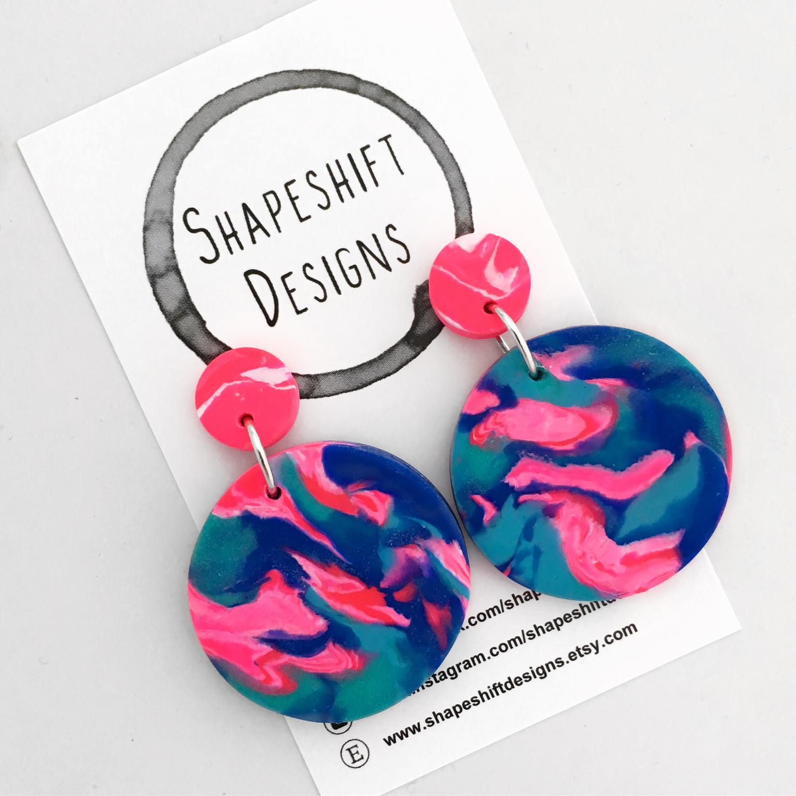 Handmade Polymer Clay Earrings