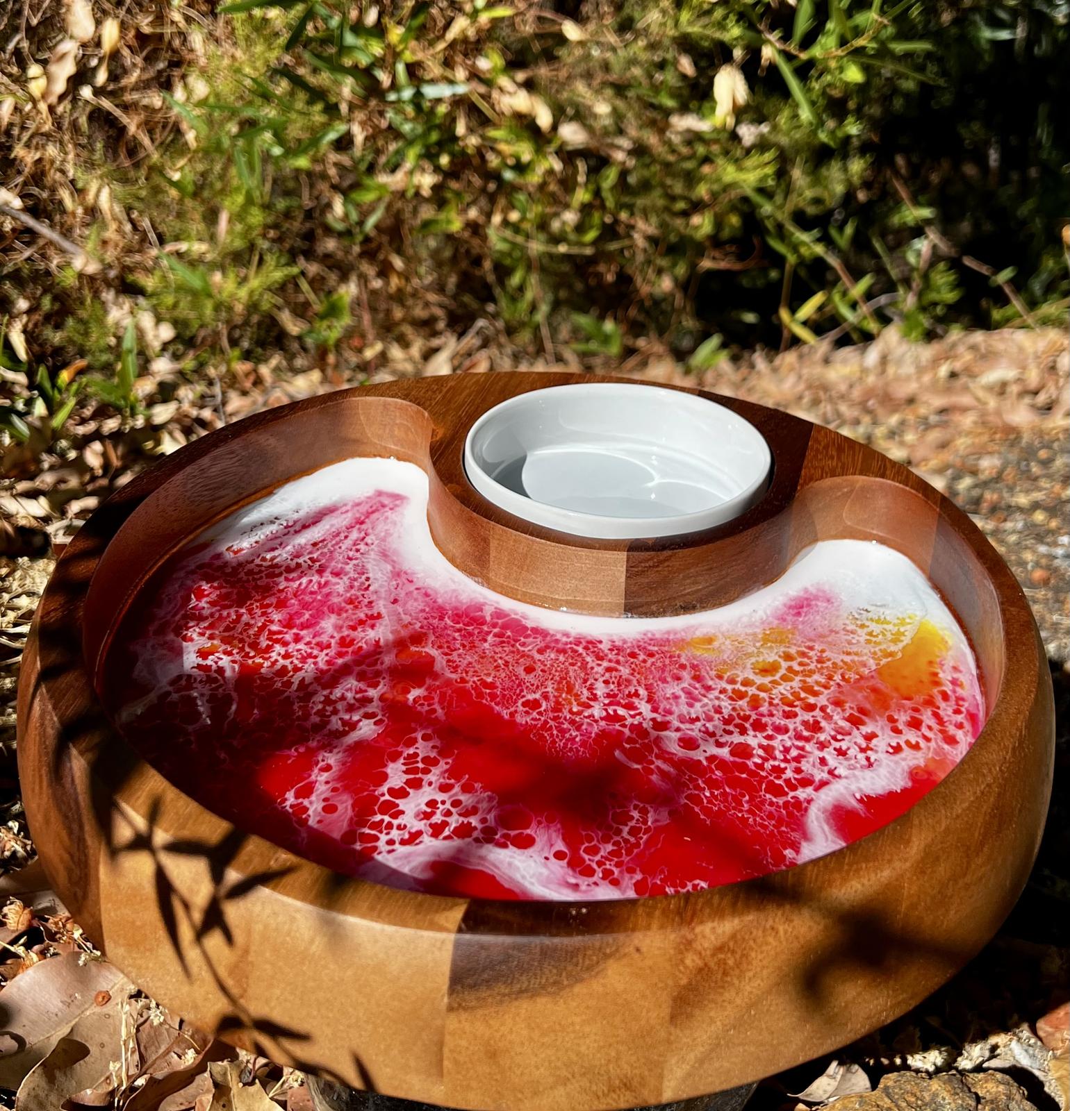 Chip N Dip Serving Board
