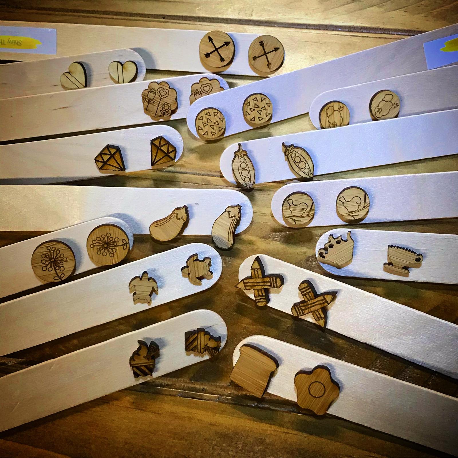 Wooden studs
