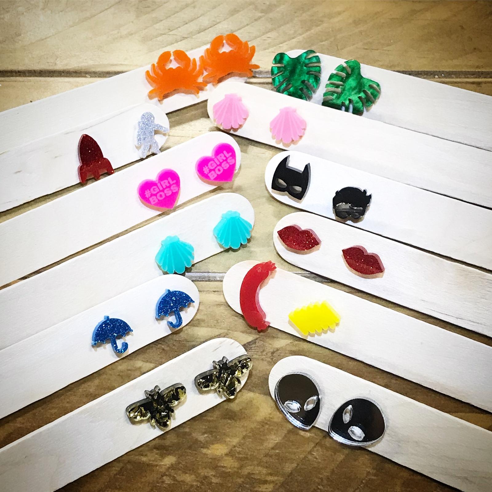 Laser cut studs