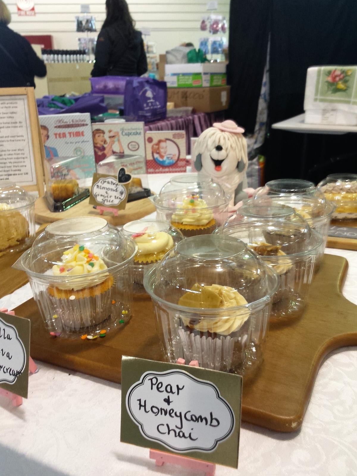Popular cupcakes using Ruby Chai Tea