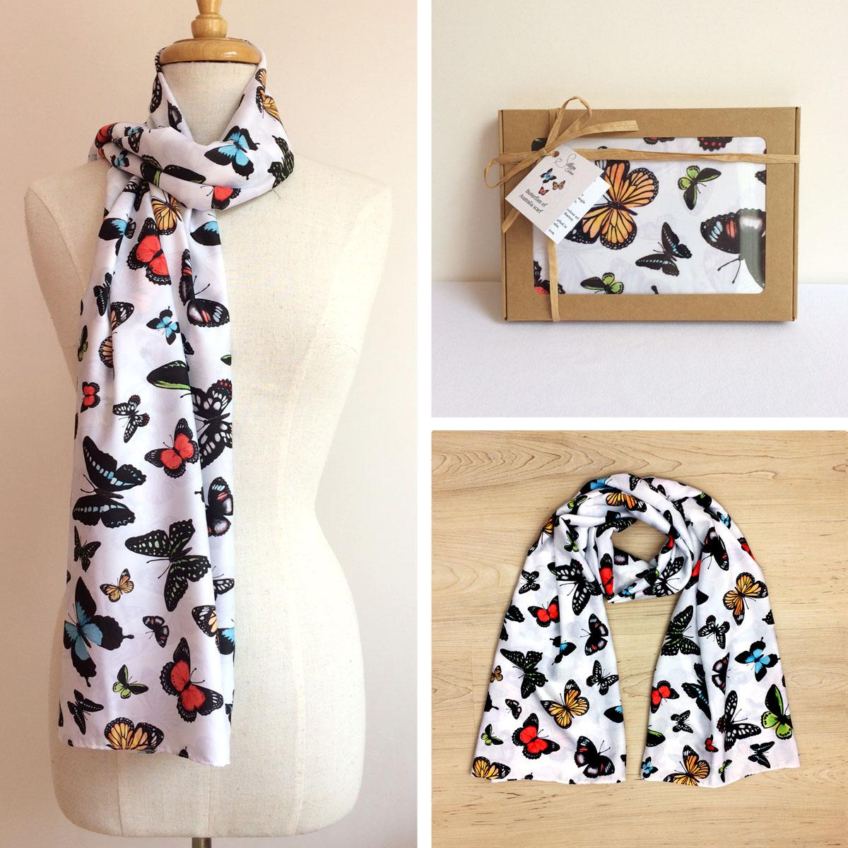 Butterflies of Australia Scarf