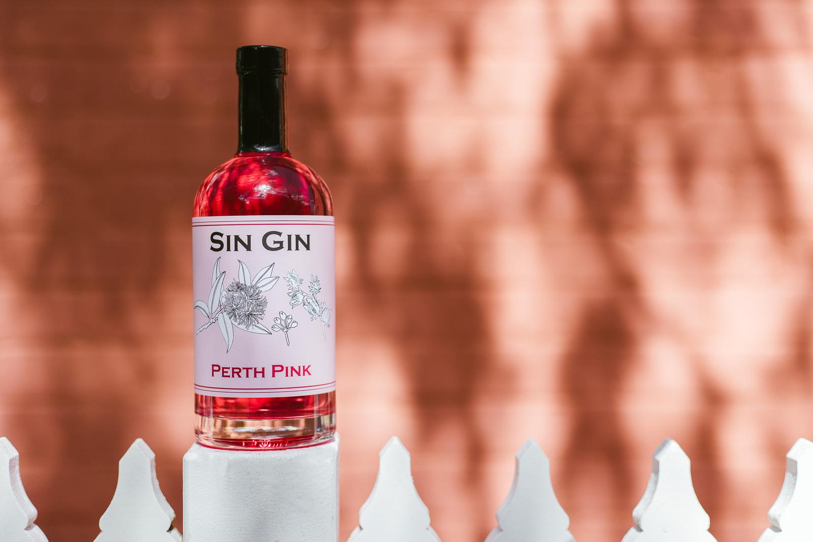 Sin Gin Distillery Market Stall