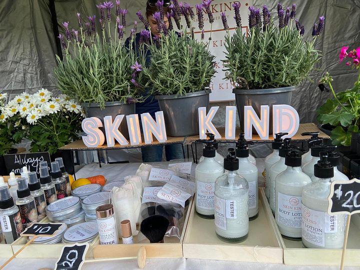 Skin Kind Aromatherapy stall shot
