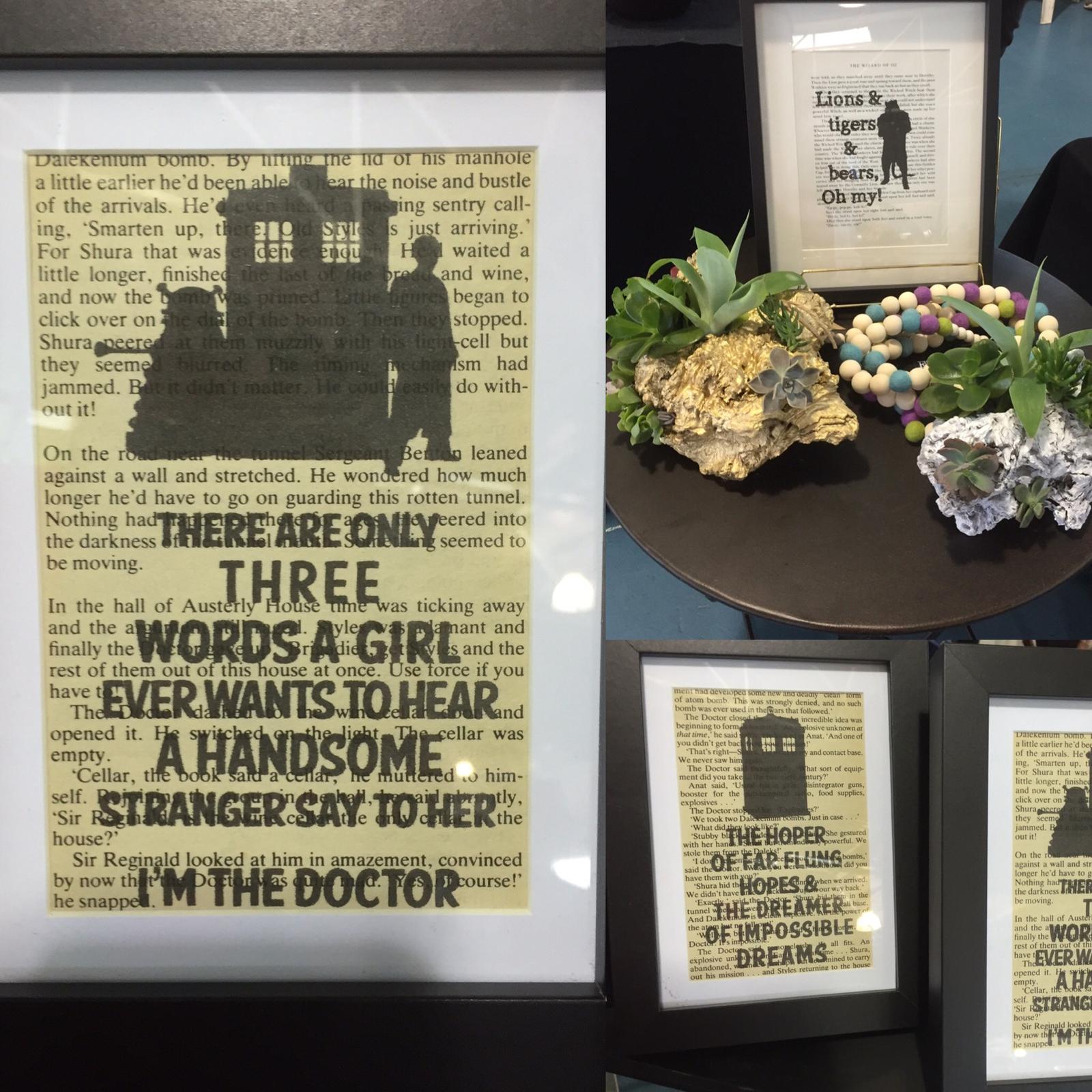 Dr who fans will love