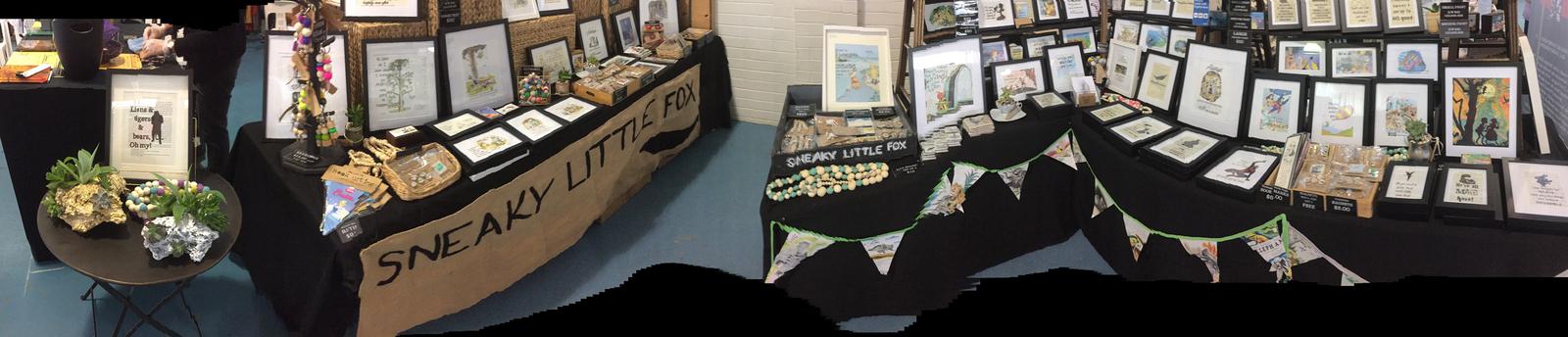Sneaky Little Fox table shot