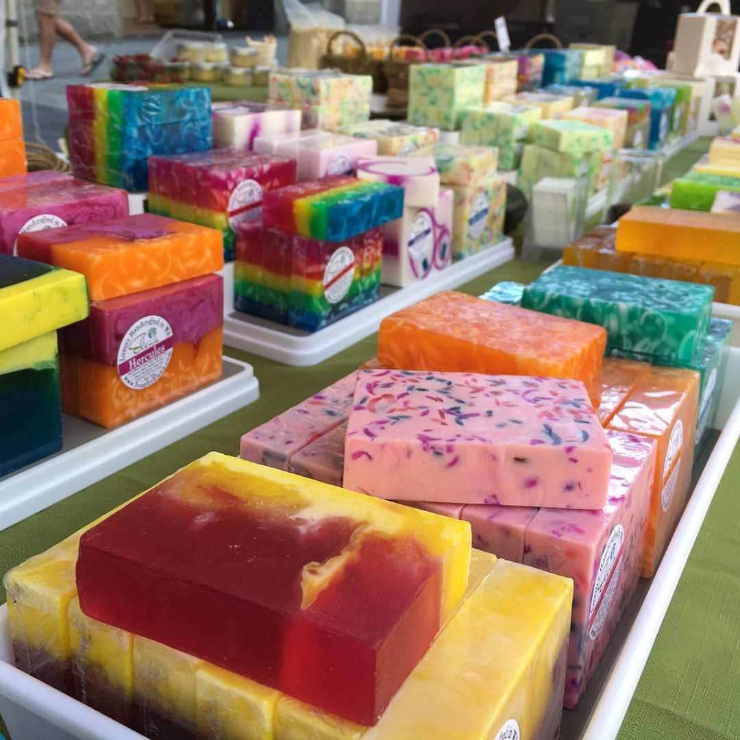 Soap displays