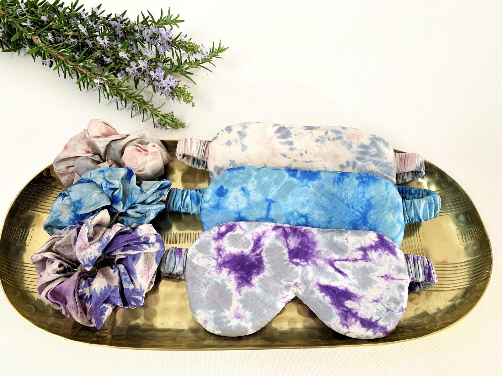 Silk Sleep Eye Mask & Hair Scrunchies