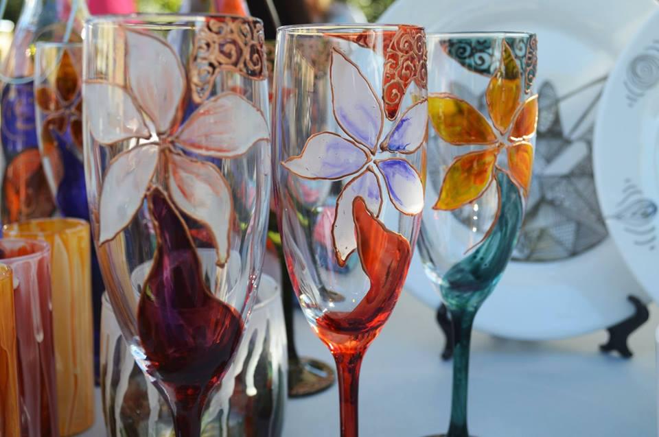 wine glasses