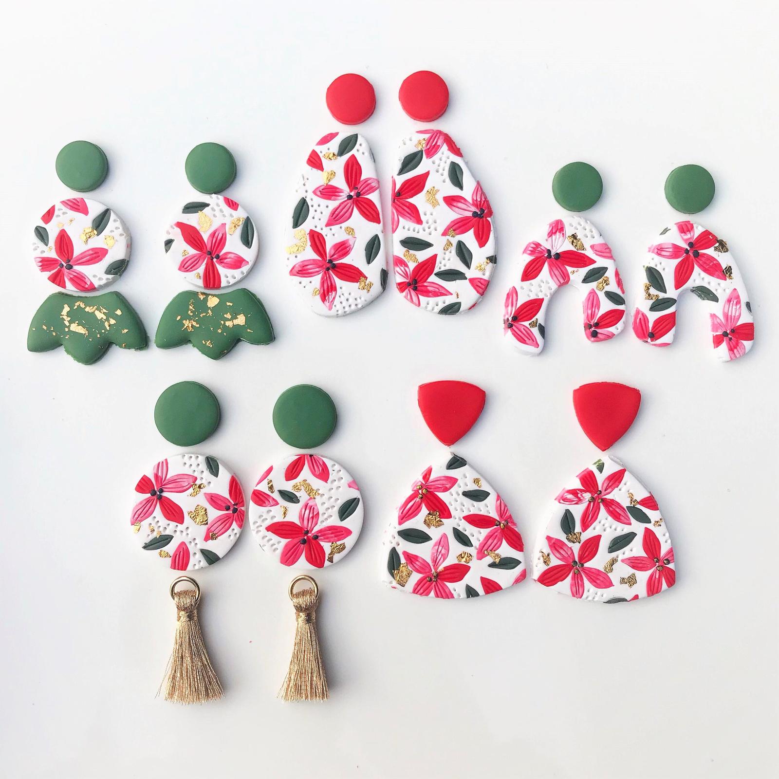 Christmas poinsettias
