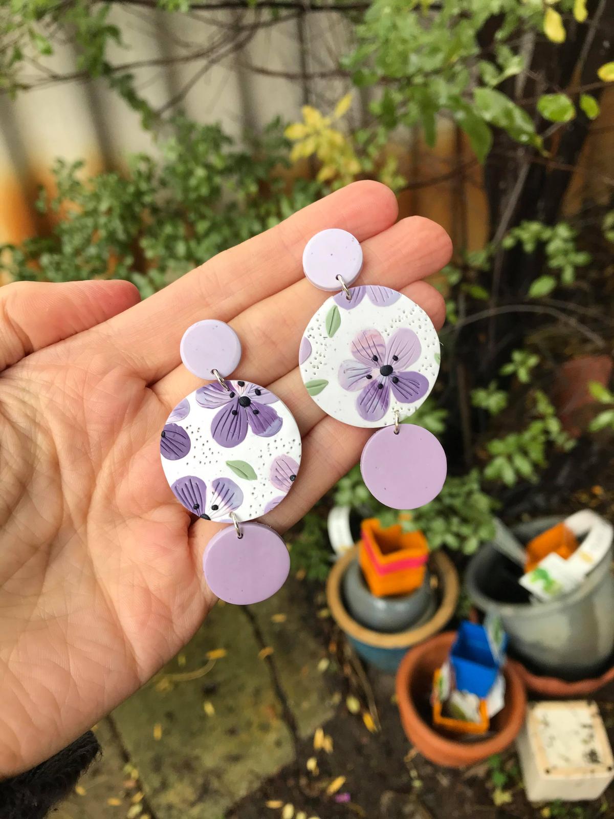 Purple flowers