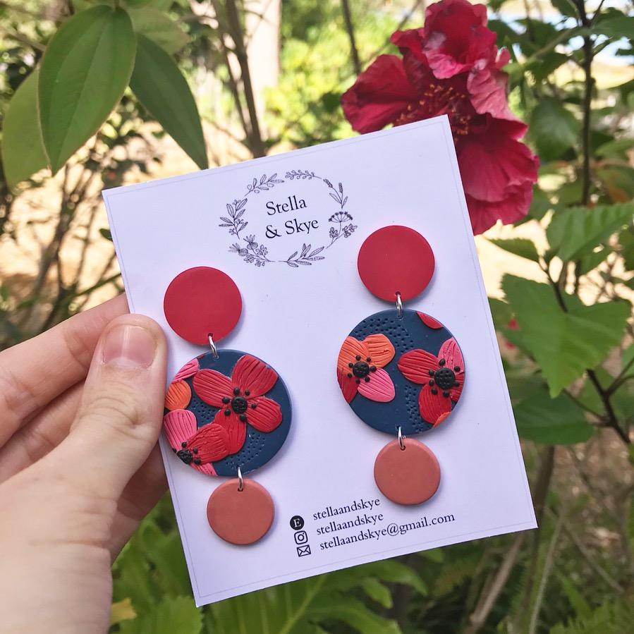 Giant poppies