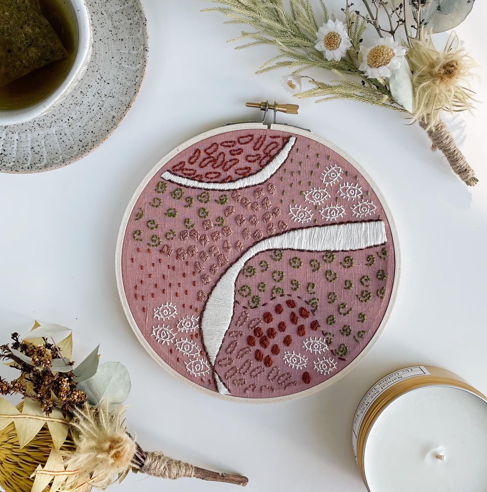 Embroidery Kit - Mystic Map