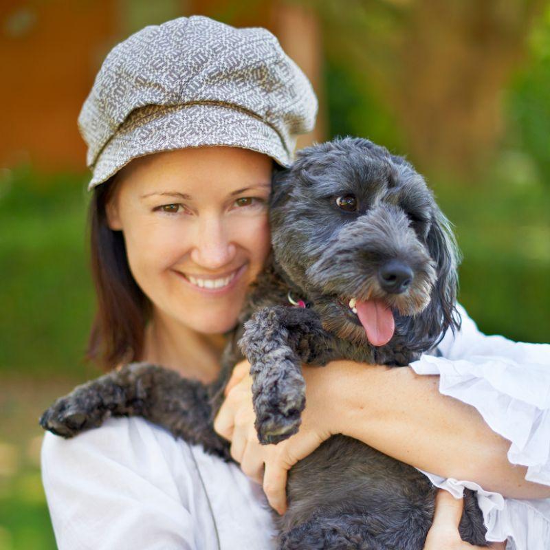 Brenda from Studio Noah with her sales manager 'Lottie'