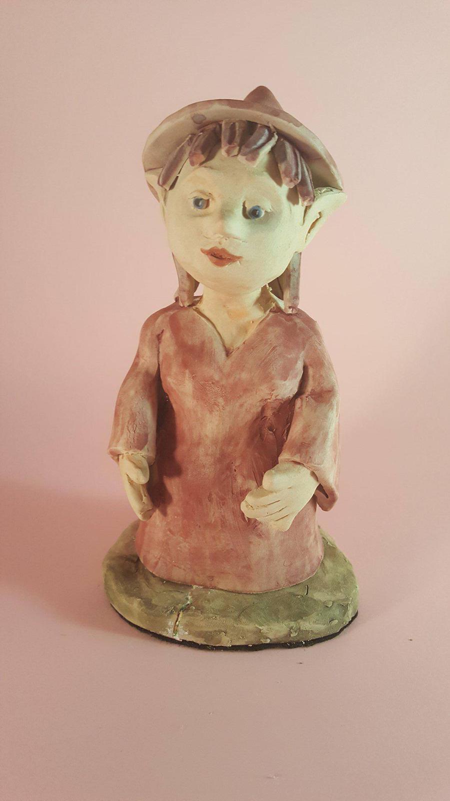 Handmade Pottery Witch