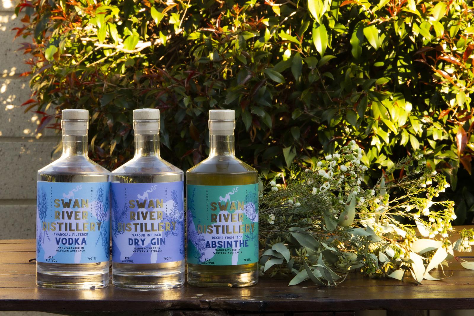 Vodka, Dry Gin, Absinthe